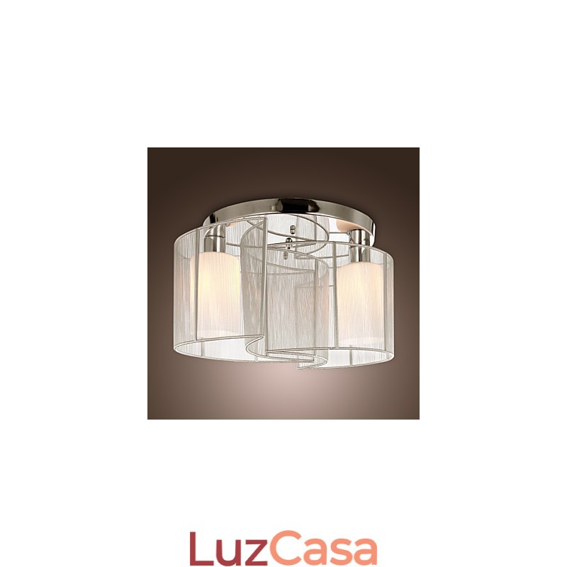 Luminária de Teto Design Moderno 2 Luzes