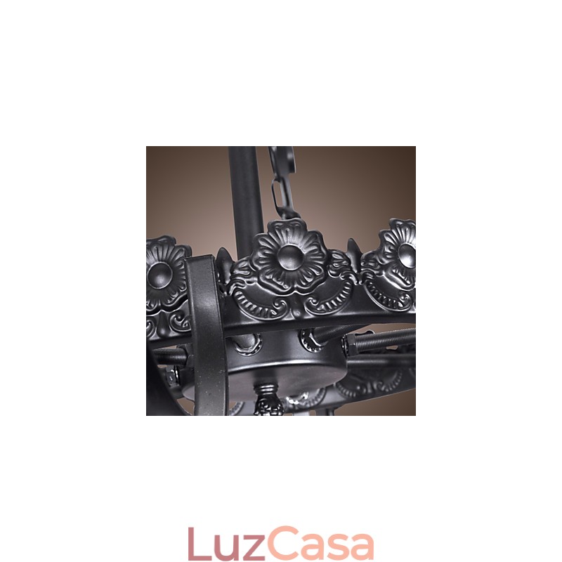Lustre Tradicional Clássico Estilo Vela Outros