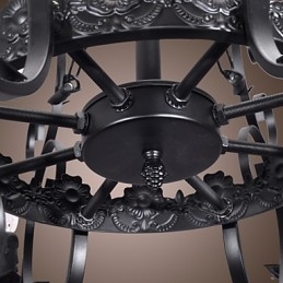 Lustre Tradicional Clássico Estilo Vela Outros