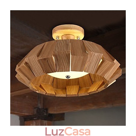 Luminária pendente moderna contemporânea estilo country mini outros madeira bambu Luminária pendente moderna contemporânea estilo country mini outros madeira bambu