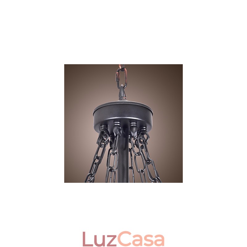 Lustre Tradicional Clássico Estilo Vela Outros