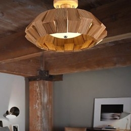 Luminária pendente moderna contemporânea estilo country mini outros madeira bambu