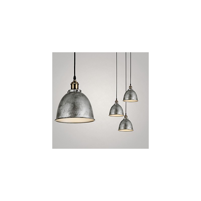 1 Luzes Pendentes Estilo Vintage Antigo Estilo Industrial Ferro Metais Drop Light