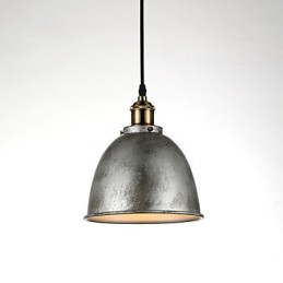 1 Luzes Pendentes Estilo Vintage Antigo Estilo Industrial Ferro Metais Drop Light