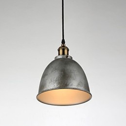 1 Luzes Pendentes Estilo Vintage Antigo Estilo Industrial Ferro Metais Drop Light