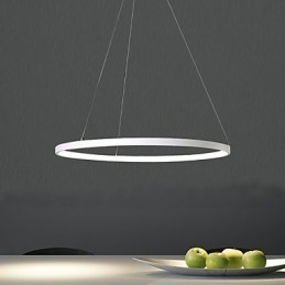 Luminária pendente design moderno anel de alta qualidade