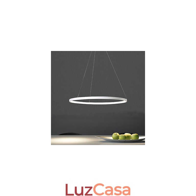 Luminária pendente design moderno anel de alta qualidade