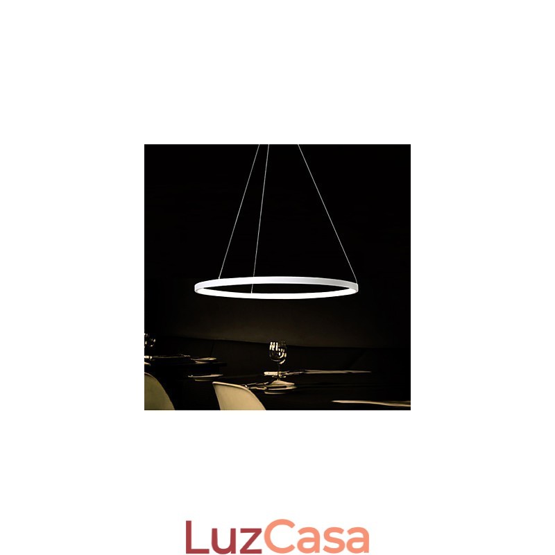 Luminária pendente design moderno anel de alta qualidade