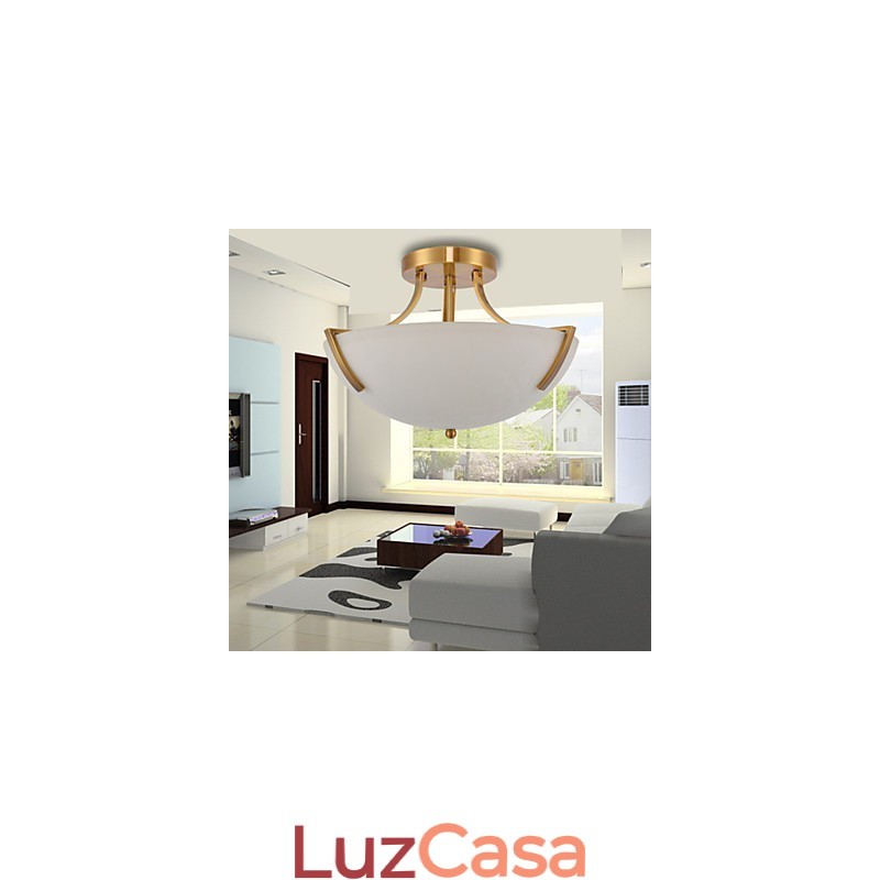 Luminária pendente de metal estilo vintage rústico lodge mini pintura