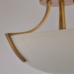 Luminária pendente de metal estilo vintage rústico lodge mini pintura