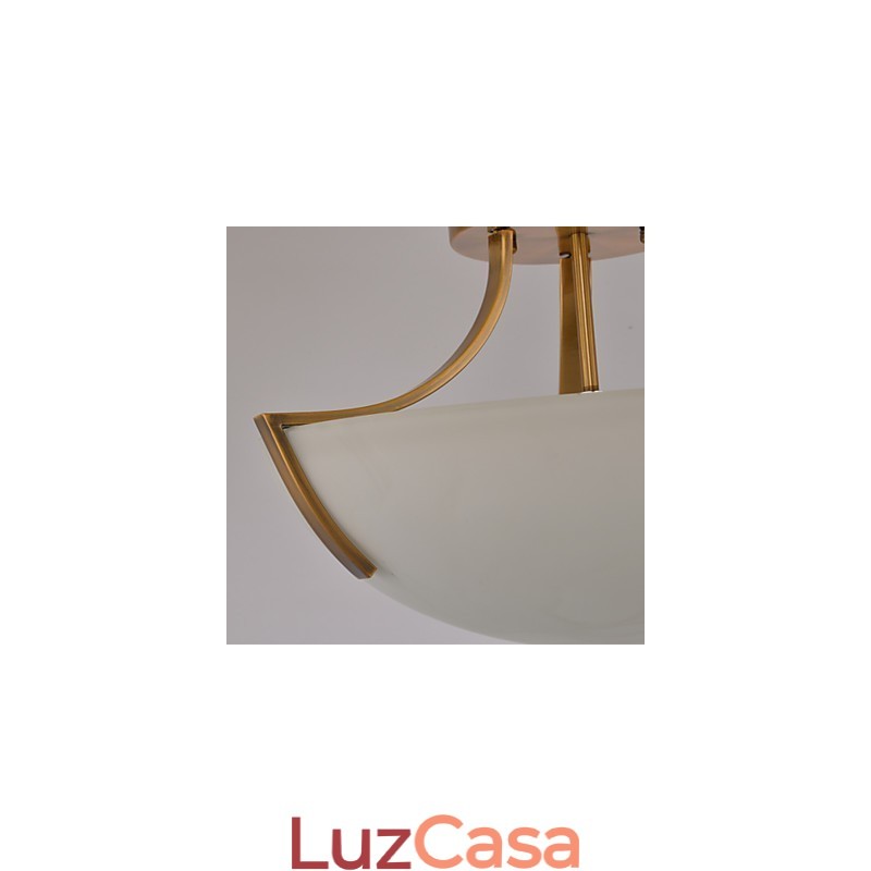 Luminária pendente de metal estilo vintage rústico lodge mini pintura