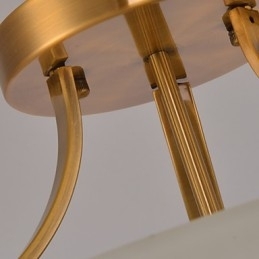 Luminária pendente de metal estilo vintage rústico lodge mini pintura