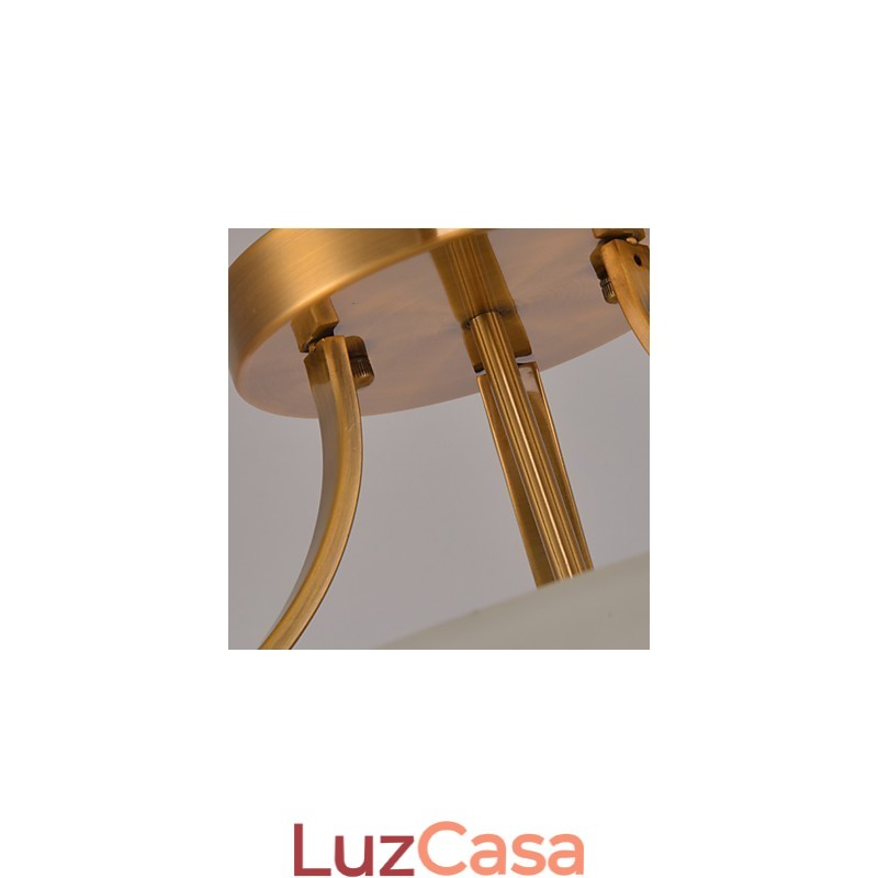 Luminária pendente de metal estilo vintage rústico lodge mini pintura