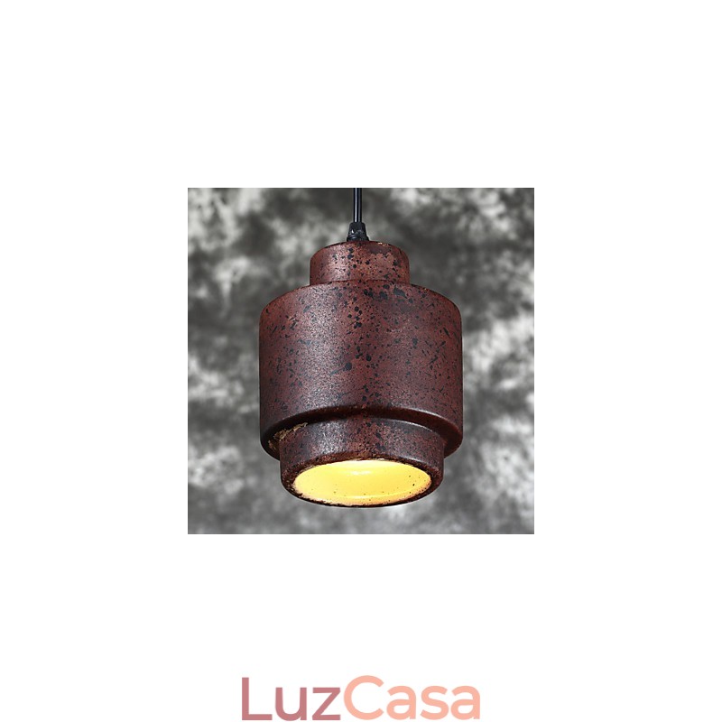 Edison Vintage Industrial Lighting Luminária de suspensão de cerâmica Luminária de suspensão para decoração de casa