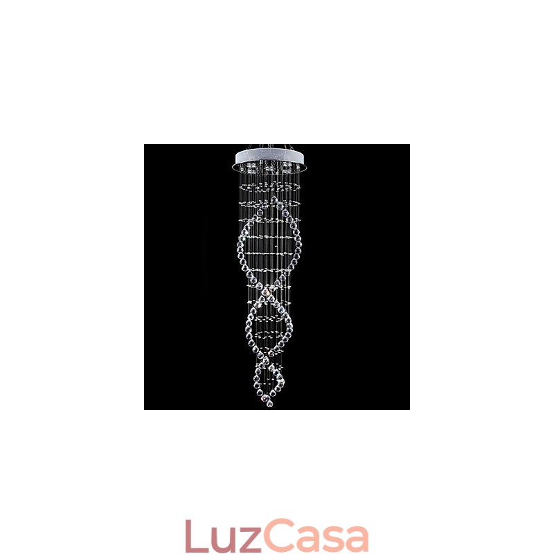 Moderno Contemporâneo Tradicional Clássico Rústico Lodge Vintage Country Island Cristal Galvanizado Metal Pendente Luz