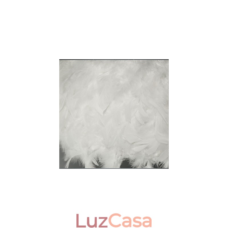 Lustre de penas moderno de venda quente Dia Fashion Light