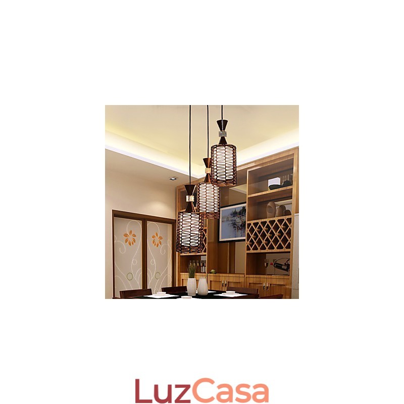 A Cana Compõe a Mão Tecido Individualidade Artes Criativas Droplight Lâmpada Luz