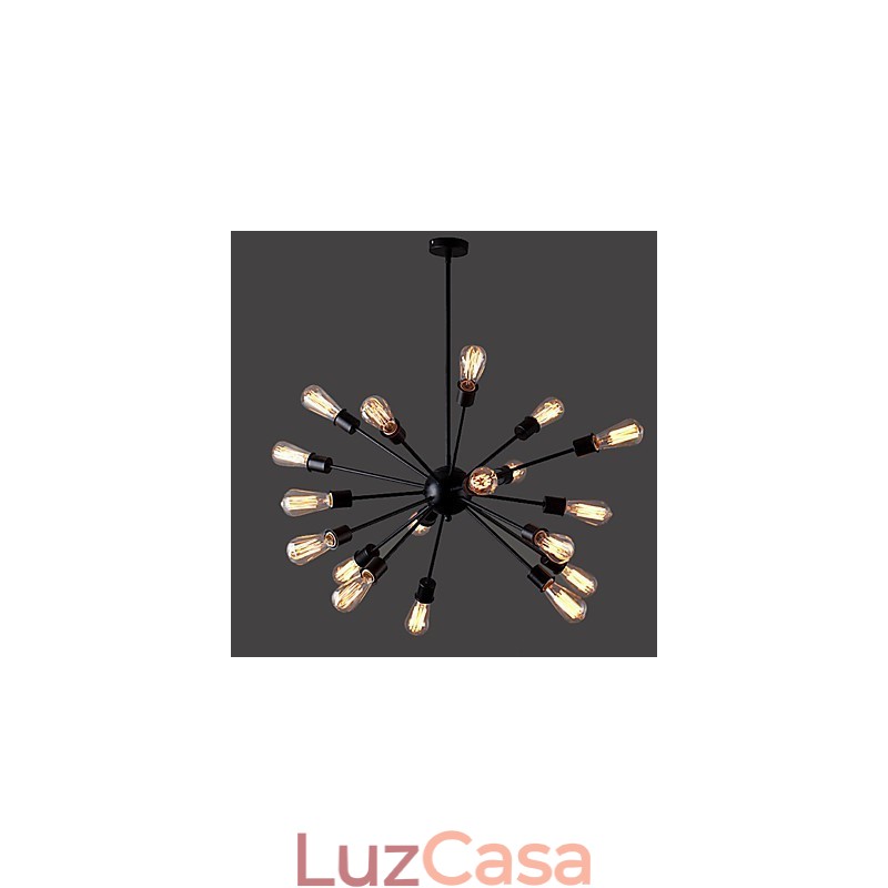 Luminária pendente loft industrial rústica chalé vintage retrô country jantar