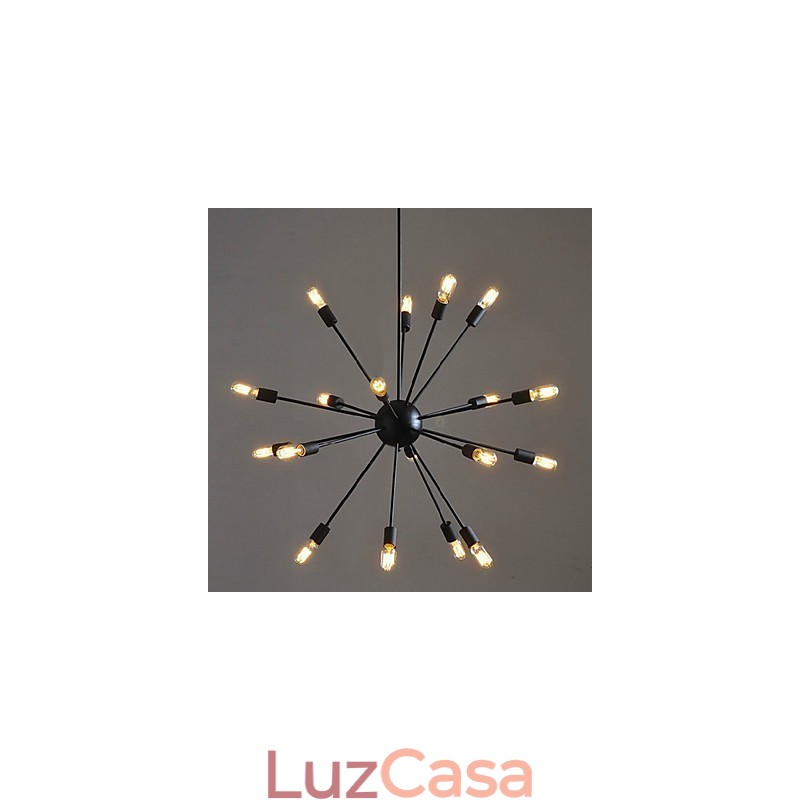 Luminária pendente loft industrial rústica chalé vintage retrô country jantar