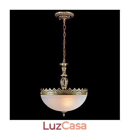 Tradicional Clássico Vintage Retro Bronze Metal Pendente Luz Tradicional Clássico Vintage Retro Bronze Metal Pendente Luz