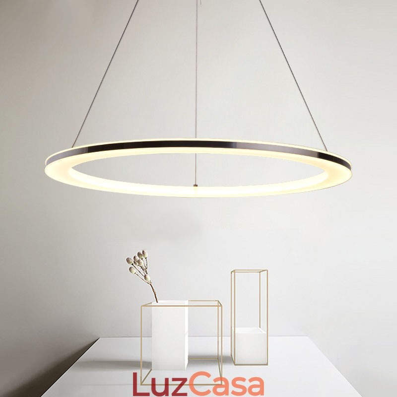 Luminárias pendentes modernas contemporâneas sala de estar jantar crianças metal controle remoto