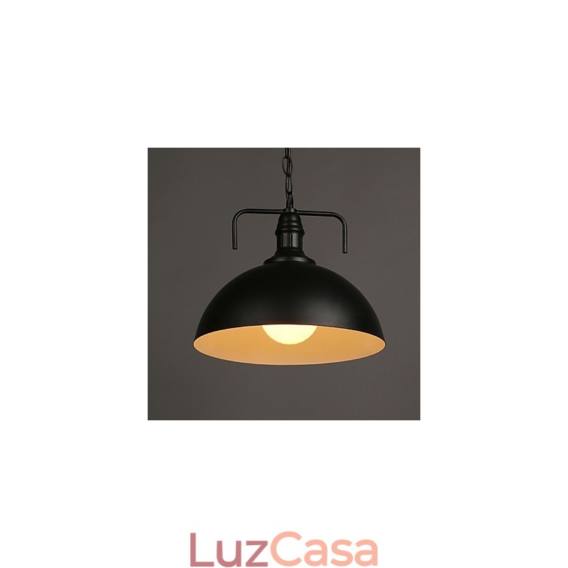 Nordic American Country Industrial Semicírculo Moda Ferro Forjado Cabeça Única Droplight