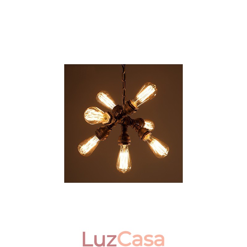 Luzes Pendentes Tradicionais Clássico Rústico Lodge Vintage Retro Country