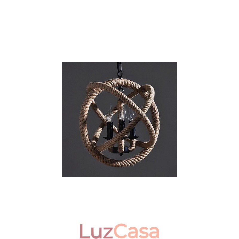 Luzes Pendentes Tradicionais Clássico Rústico Lodge Vintage Retro Country Metal