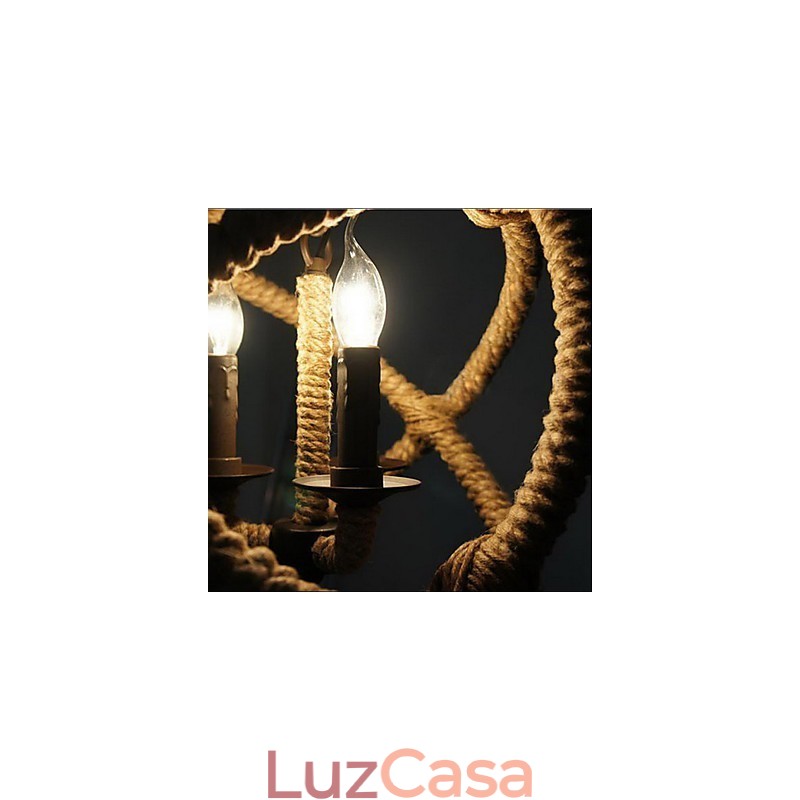 Luzes Pendentes Tradicionais Clássico Rústico Lodge Vintage Retro Country Metal