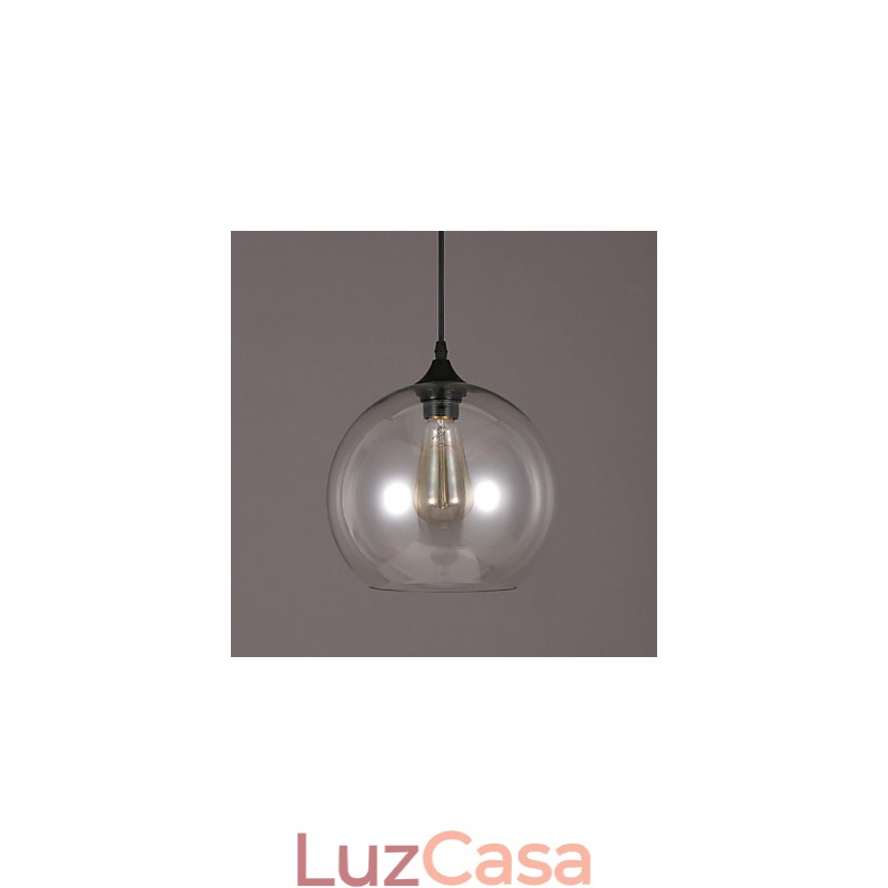 American Creative Nordic Contratado Rural Bola de Vidro Cabeça Única Droplight Lanp