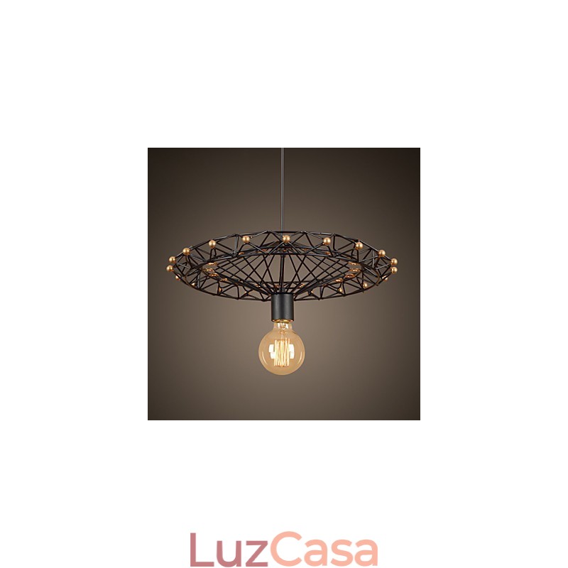 Retro Classic Metal Ceiling Lights Simples Luminárias Pendentes Café Luminária Pendente