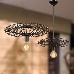 Retro Classic Metal Ceiling Lights Simples Luminárias Pendentes Café Luminária Pendente
