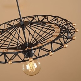 Retro Classic Metal Ceiling Lights Simples Luminárias Pendentes Café Luminária Pendente