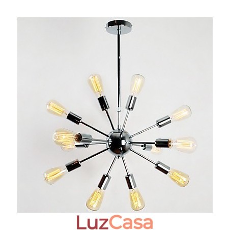 Lustre de metal galvanizado