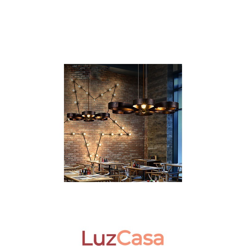 Retro Classic Metal Ceiling Lights Simples Luminárias Pendentes Café Luminária Pendente