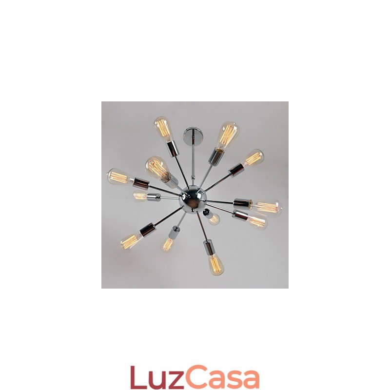 Lustre de metal galvanizado