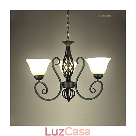 Jane The Chandelier é uma luminária decorativa de ferro forjado criativa estilo europeu Jane The Chandelier é uma luminária decorativa de ferro forjado criativa estilo europeu