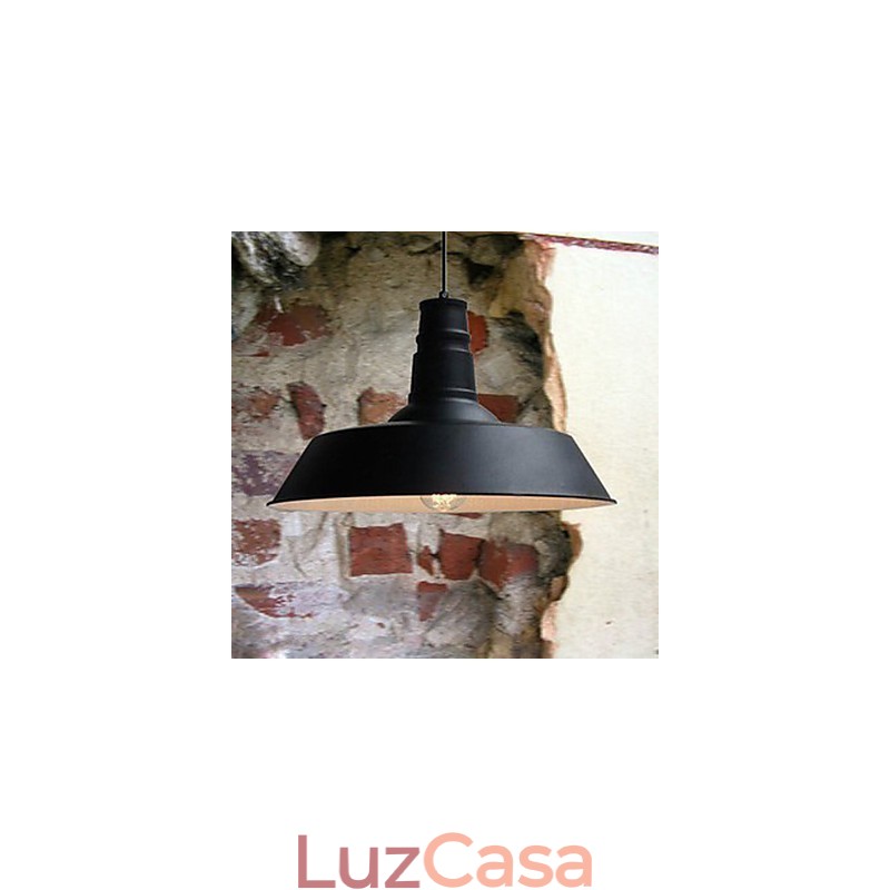 Estilo loft restaurando formas antigas estúdio de arte industrial luminária pendente de cabeça única