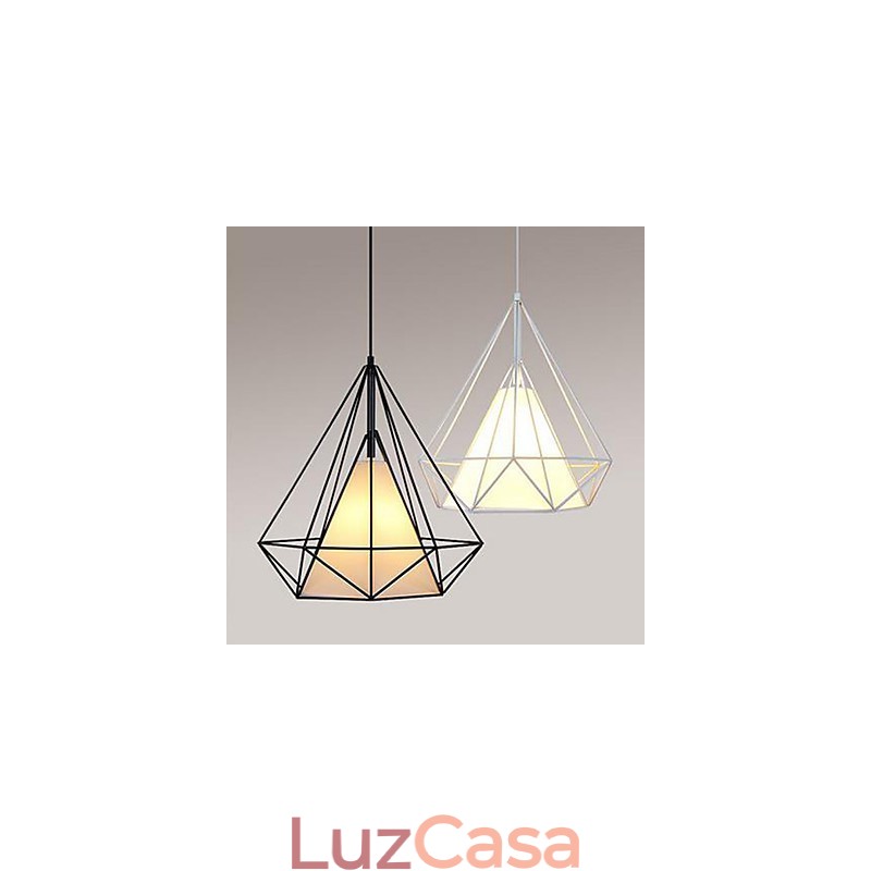 Originalidade Retro 1 Luz Pirâmide Luz