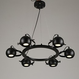 Lustre Vintage Ferro Criativo Industrial Vento Lustre
