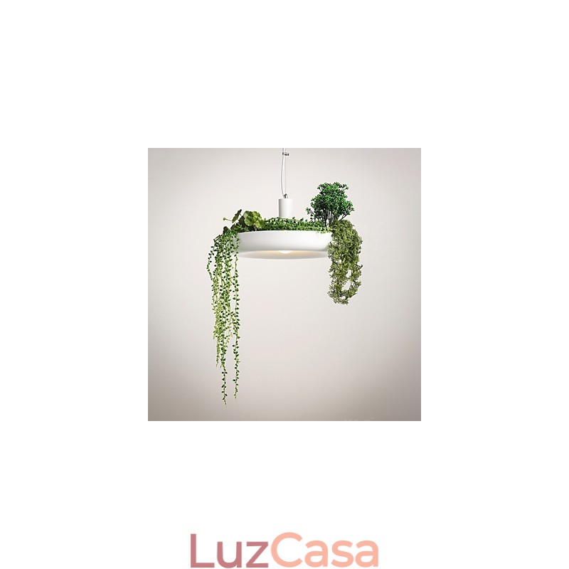 Família de luminárias pendentes com design decorativo moderno e contemporâneo branco puro