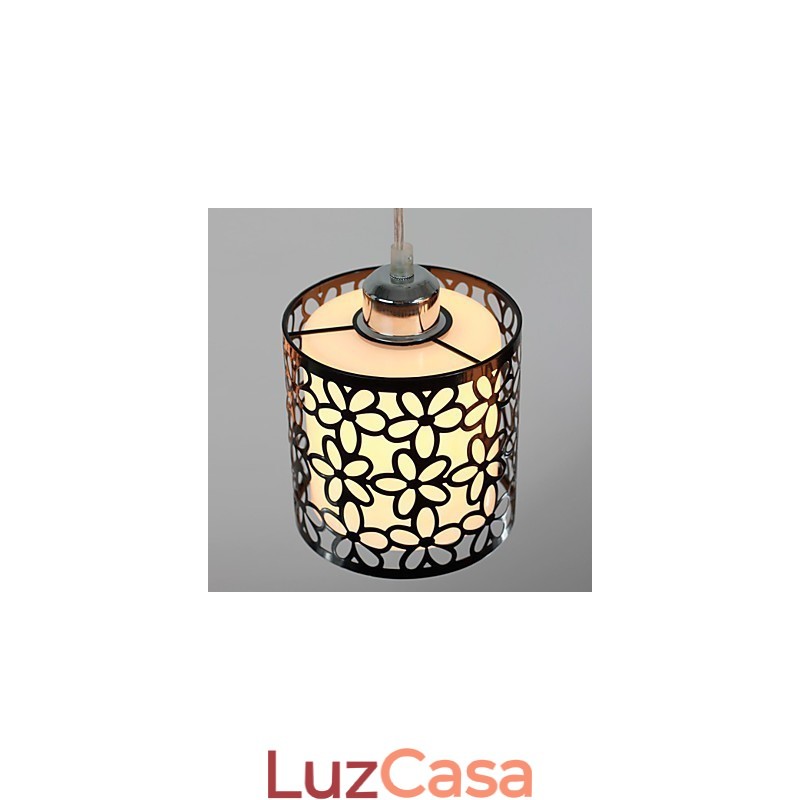 Luminária pendente de metal com pintura em estilo mini ilha contemporânea moderna