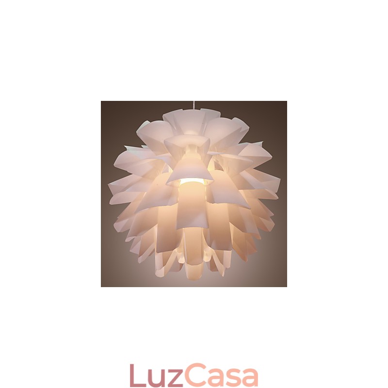 Luminária pendente moderna contemporânea com globo e pintura retrô