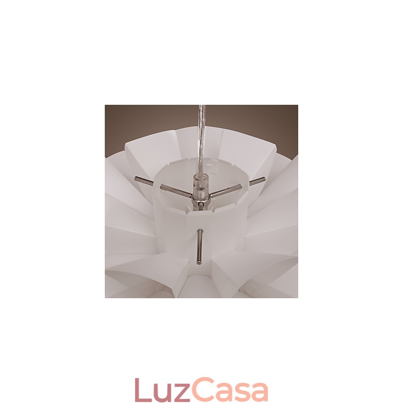 Luminária pendente moderna contemporânea com globo e pintura retrô