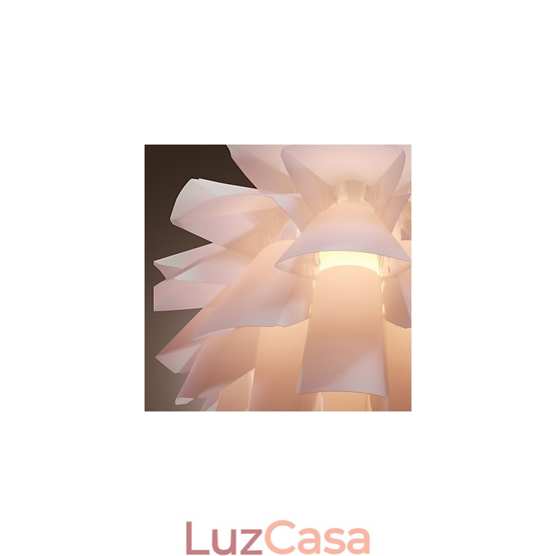 Luminária pendente moderna contemporânea com globo e pintura retrô