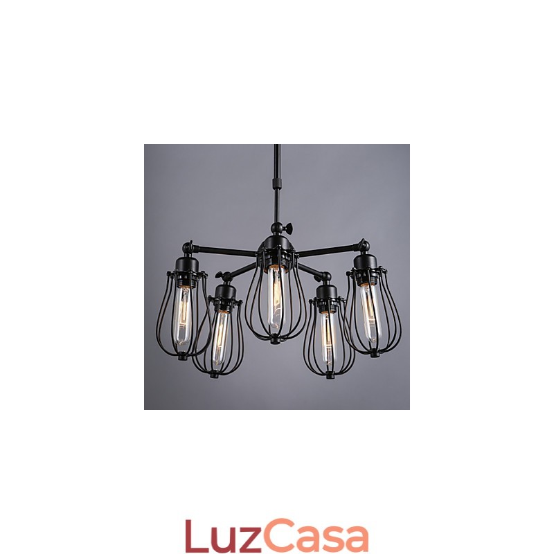 Retro Classic Metal Ceiling Lights Simples Luminárias Pendentes Café Luminária Pendente