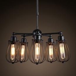Retro Classic Metal Ceiling Lights Simples Luminárias Pendentes Café Luminária Pendente