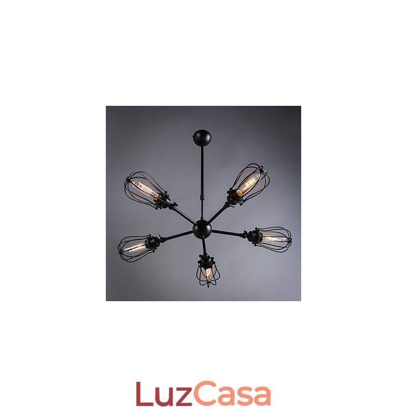 Retro Classic Metal Ceiling Lights Simples Luminárias Pendentes Café Luminária Pendente