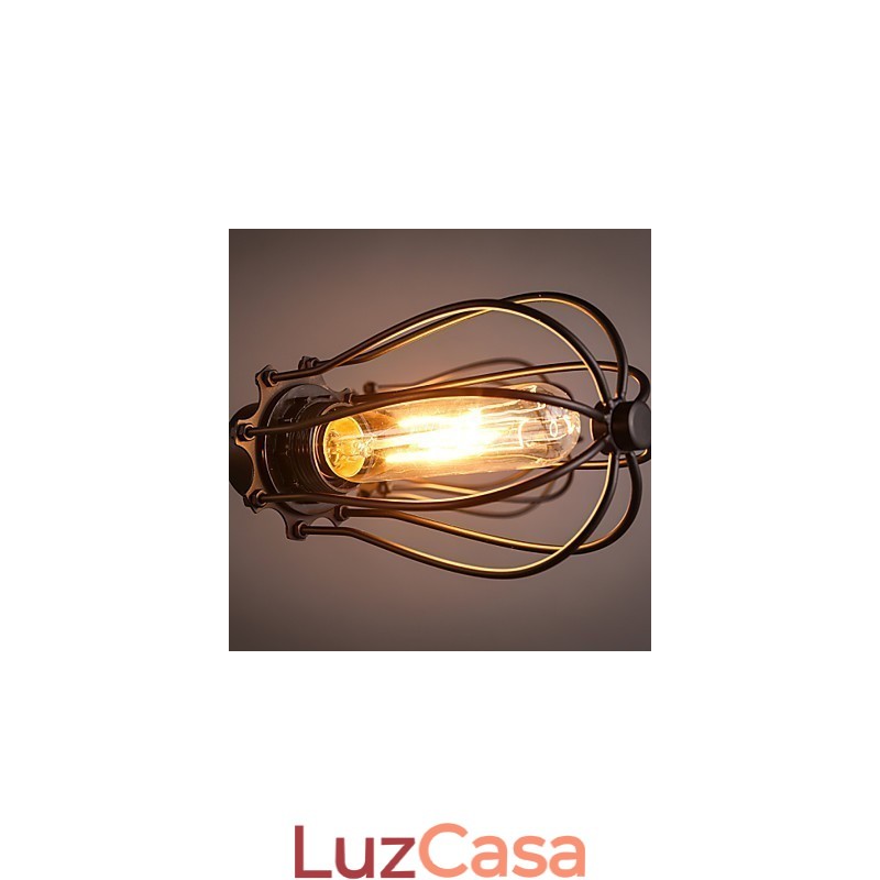 Retro Classic Metal Ceiling Lights Simples Luminárias Pendentes Café Luminária Pendente