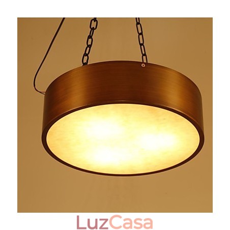 Lustre Vintage Americano Lustre Tambor Lustre Vintage Americano Lustre Tambor
